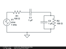 Simple Band-pass Filter