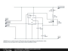 24676F12 servo control circuit