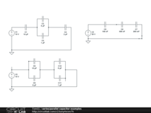 series/parallel capacitor examples