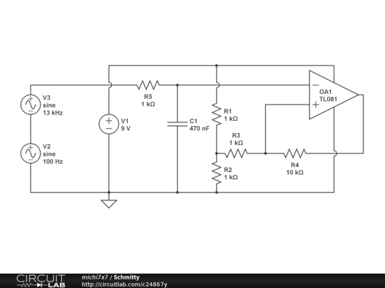 Schmitty - CircuitLab