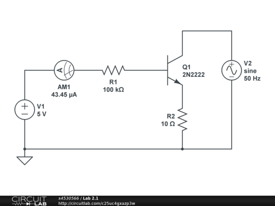 Lab 2.1 - CircuitLab