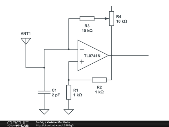 Variabel Oscillator - CircuitLab