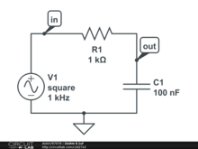 1kohm 0.1uf