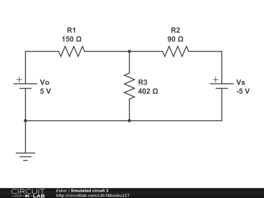 Simulated circuit 2 - CircuitLab