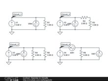 Exercise 3.1 Circuits