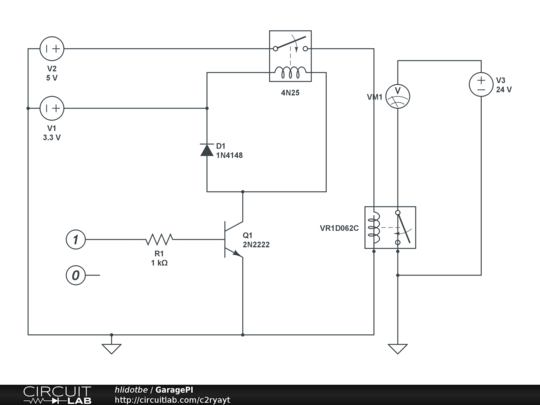 GaragePI - CircuitLab