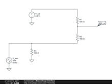 Bias-voltage-interface