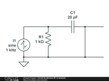 Circuit de derivare RC in tensiune