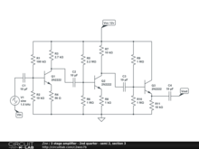 3 stage amplifier - 2nd quarter - semi 2, section 3