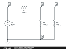 Resistors in series and parallel