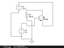 mosfet negativo