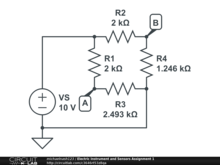 Electric Instrument and Sensors Assignment 1