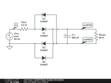 Cutoff Power Supply Simulation