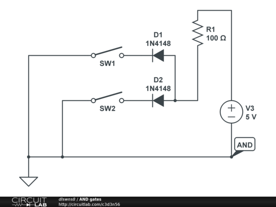 AND gates - CircuitLab