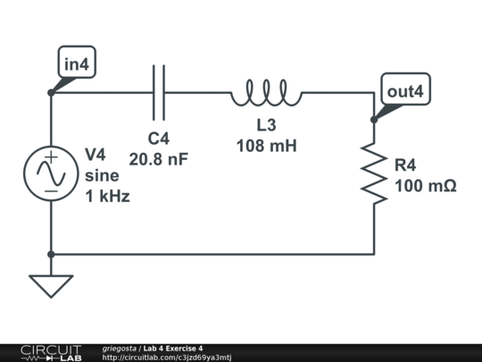 Lab 4 Exercise 4 - CircuitLab