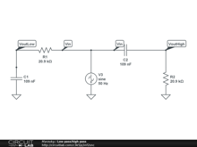 Low pass/high pass