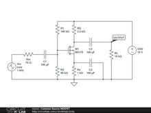 Common Source MOSFET