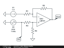 Lab6 - Diference Amplifier