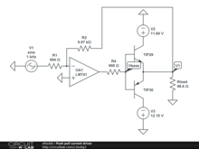 Push pull current driver