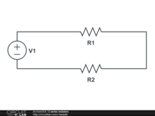 2 series resistors