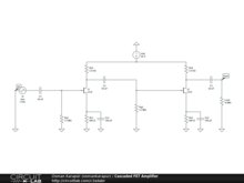 Cascaded FET Amplifier