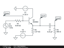 input impedance