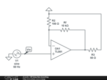 OP-Amp Non-Inverting