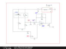 Main Circuit (only integrator)