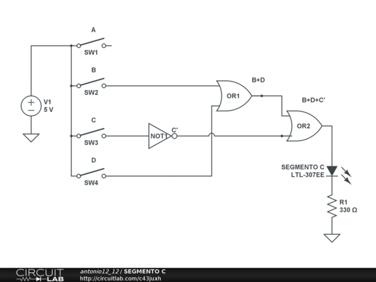 SEGMENTO C - CircuitLab