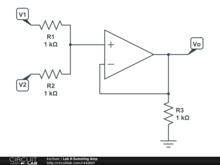 Lab 8-Summing Amp