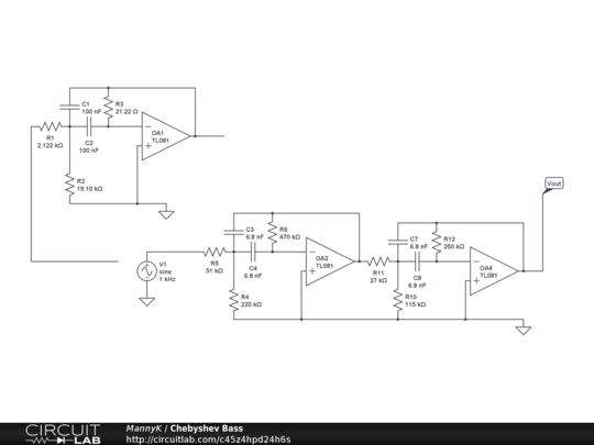 Chebyshev Bass - CircuitLab