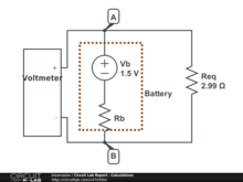 Circuit Lab Report - Calculations