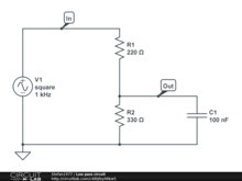 Low pass circuit