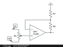 Non-inverting with pot