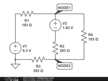 Voltage Drop Circuit