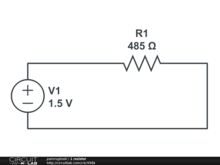 1 resistor