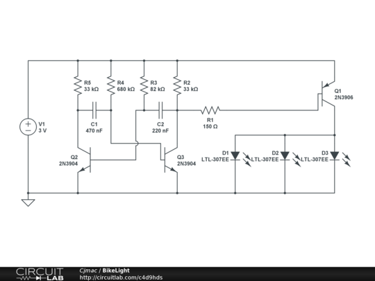 BikeLight - CircuitLab