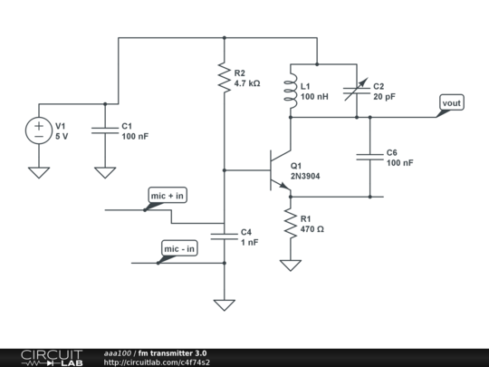 fm transmitter 3.0 - CircuitLab