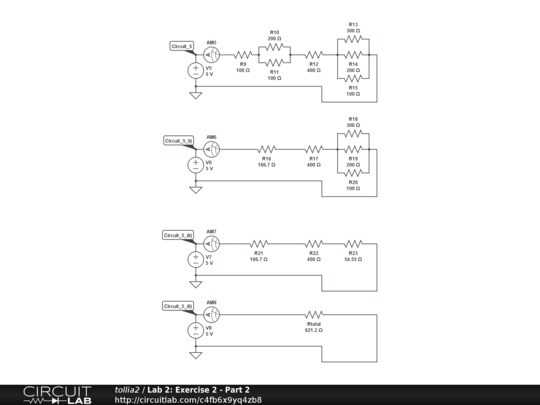 Lab 2: Exercise 2 - Part 2 - CircuitLab