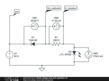 Diode voltage drop and regulation v2