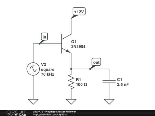 Modified Emitter-Follower - CircuitLab