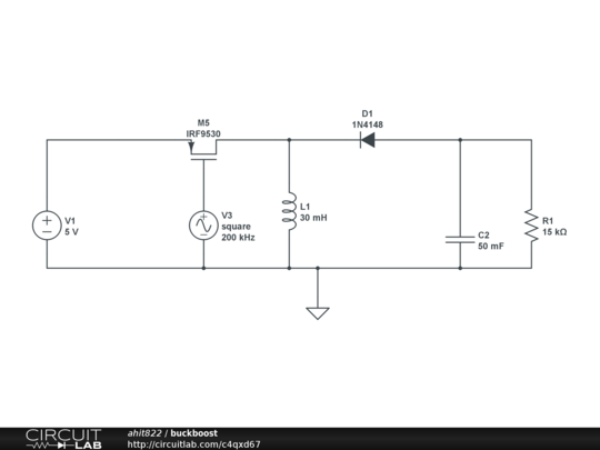 buckboost - CircuitLab