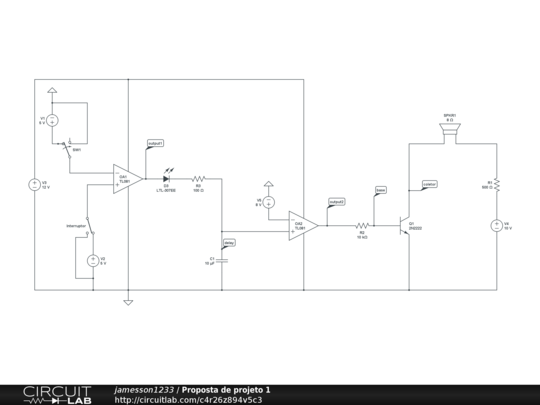 Proposta de projeto 1 - CircuitLab