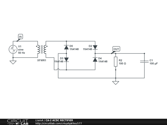 CA-2 ACDC RECTIFIER - CircuitLab