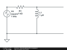 Circui de derivare RL in tensiune 1