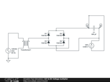 A/C to DC Voltage multiplier