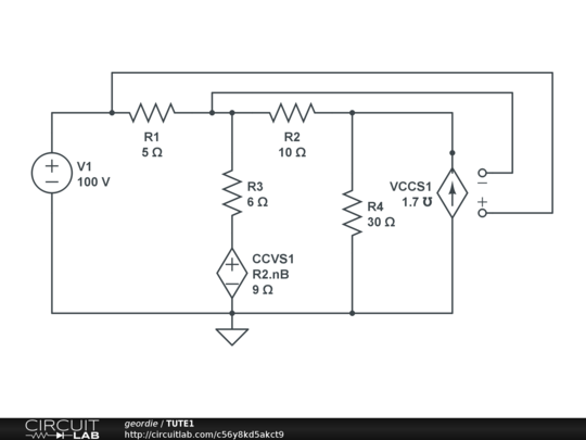 TUTE1 - CircuitLab