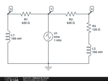 Highpass RL Circuit