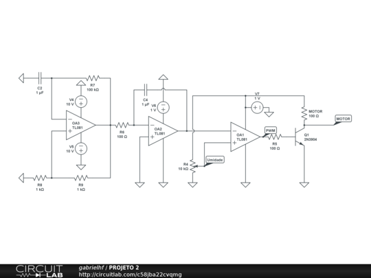 PROJETO 2 - CircuitLab