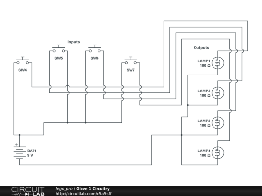Glove 1 Circuitry - CircuitLab